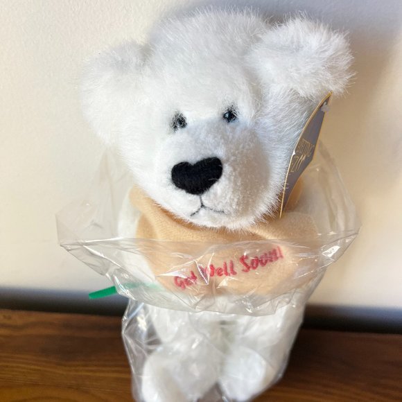 NWT Get Well Soon Teddy Bear - Picture 4 of 9